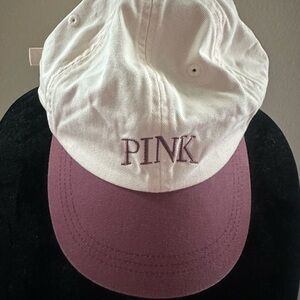 Pink Kids Cap - White and Purple